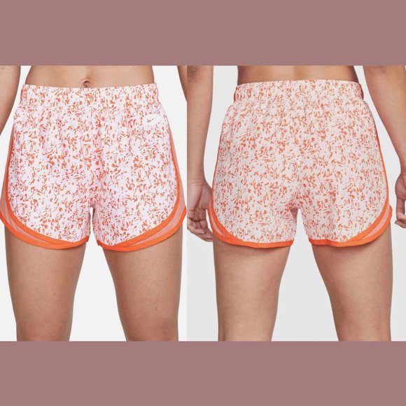 Nike Pants - NWT $35 Nike [ Women's XL ] Runnin‎ Dri-FIT Icon Clash Tempo Shorts Orange